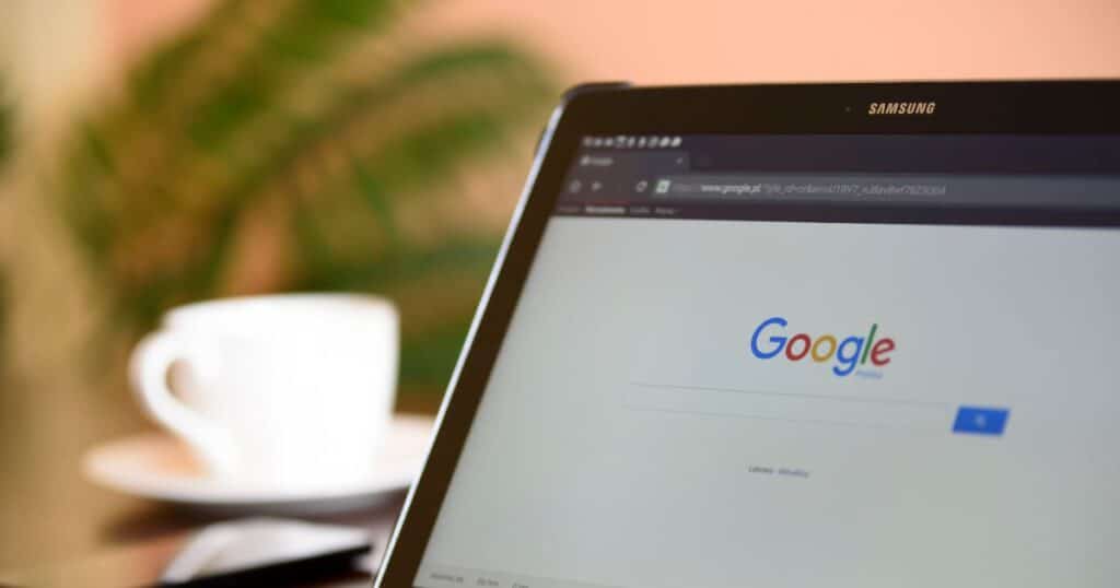 Google Business Profile on computer screen